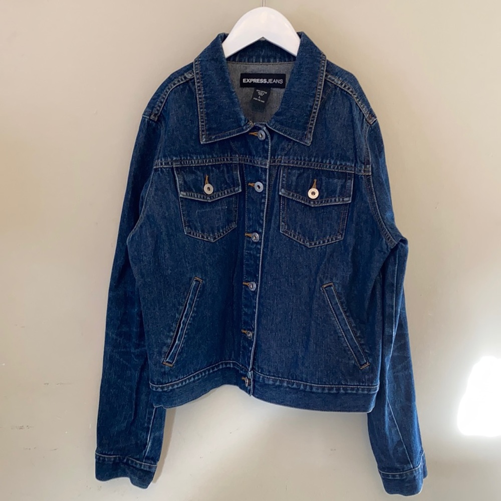 Express jeans EUC size L super cute!
